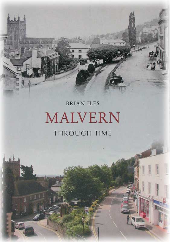 Front cover of 'Malvern Through Time'