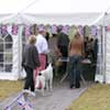 Marquee supplied for book launch