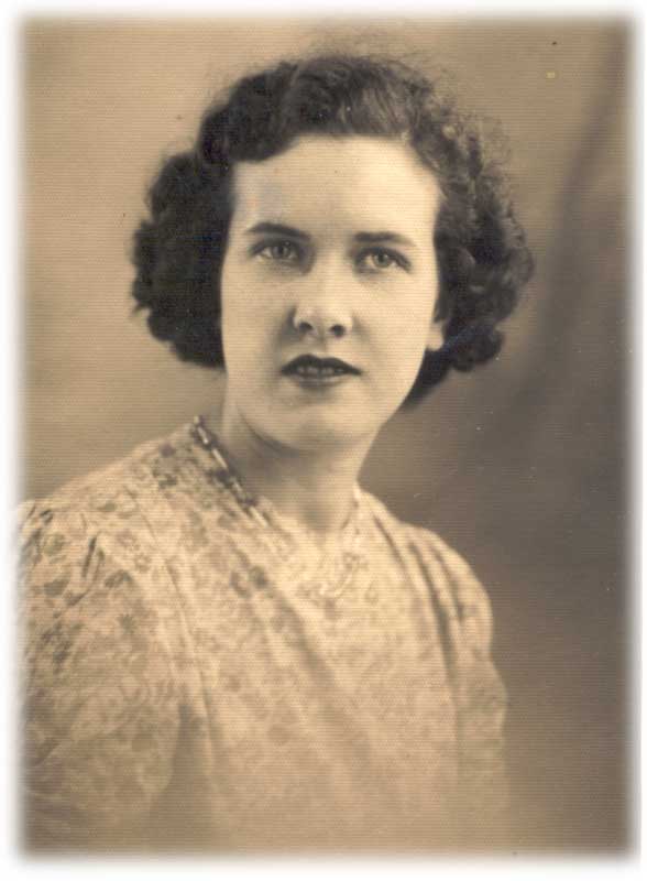 Amy pictured circa 1940