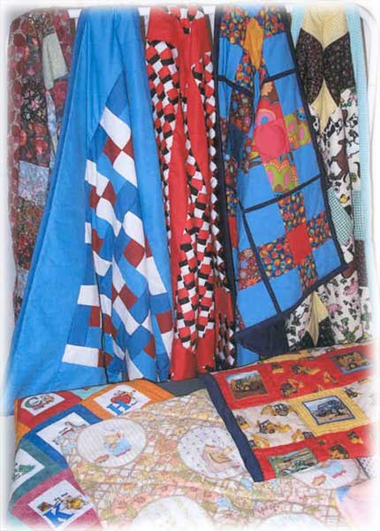 Quilts produced by Guarlford WI