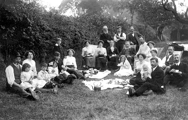 Tandy, Drew family picnic in 1913