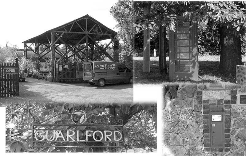 Montage of Guarlford village