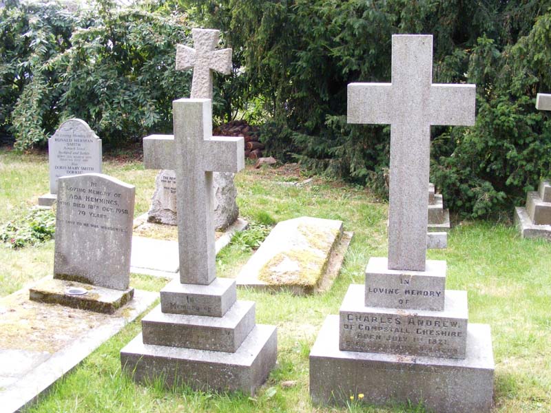 Andrew family headstones