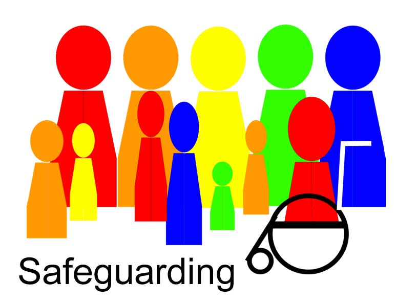Safeguarding logo and link
